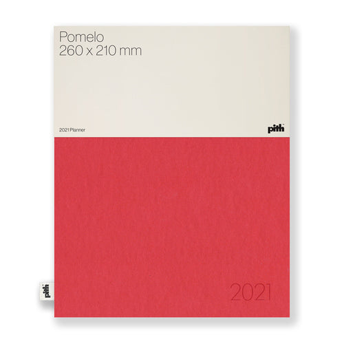 Pith - Pomelo Notebook - Red