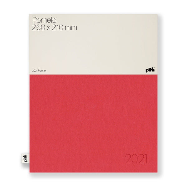Pith - Pith - Pomelo Notebook - Red