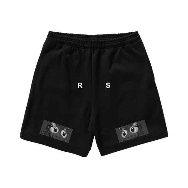 Ramps - Ramps - Pixel Bug Washed Shorts - Black