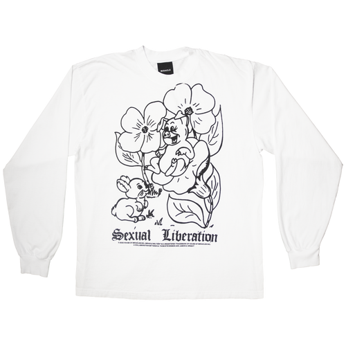 Miracle Seltzer -  Pure Energy Long Sleeve Tee - White