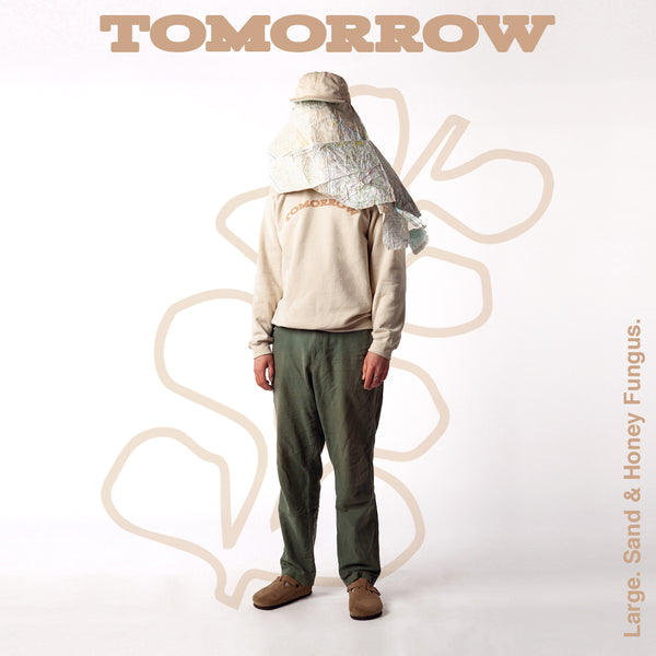 Tomorrow - Tomorrow - Logo Sweatshirt - Sand & Honey Fungus