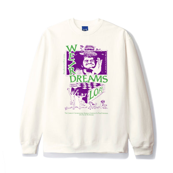 Lo-Fi - Lo-Fi - Weird Dreams Sweatshirt - Cream