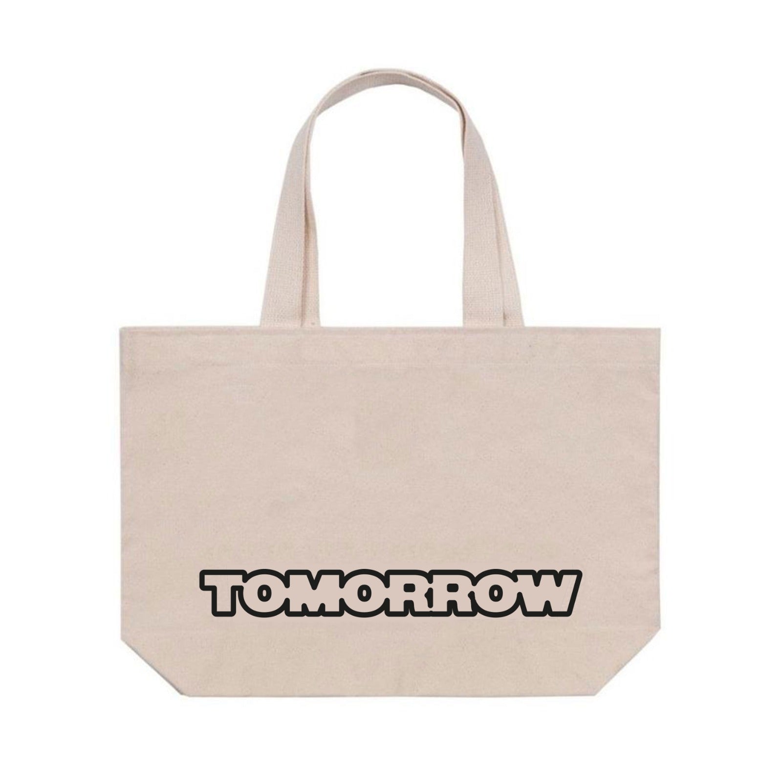 Tomorrow - Tomorrow - Large Classic Logo Puff print Tote