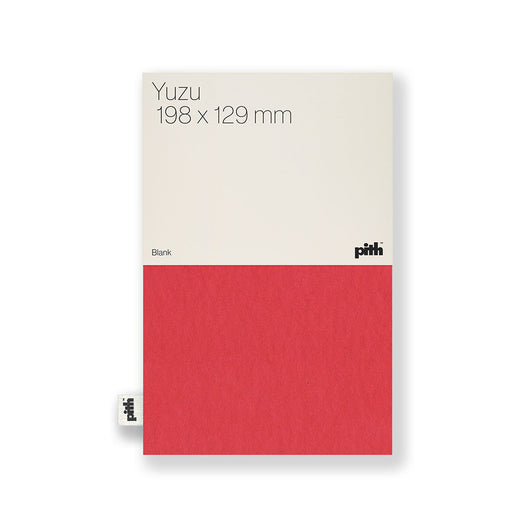 Pith - Yuzu Notebook - Red