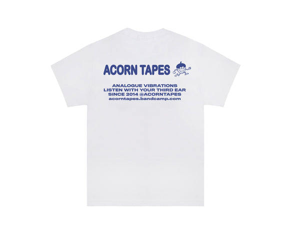 Acorn Tapes - Acorn Tapes - Running Man T Shirt -White