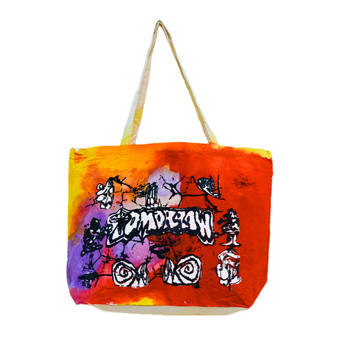 Alfie Kungu x Tomorrow - Hand Painted Tote Bag - 01