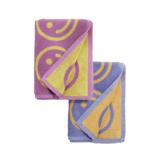 Baggu - Hand Towels Set of Two - Mixed Happy