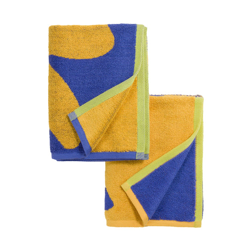Baggu - Hand Towels Set of Two - Woven Sunflower