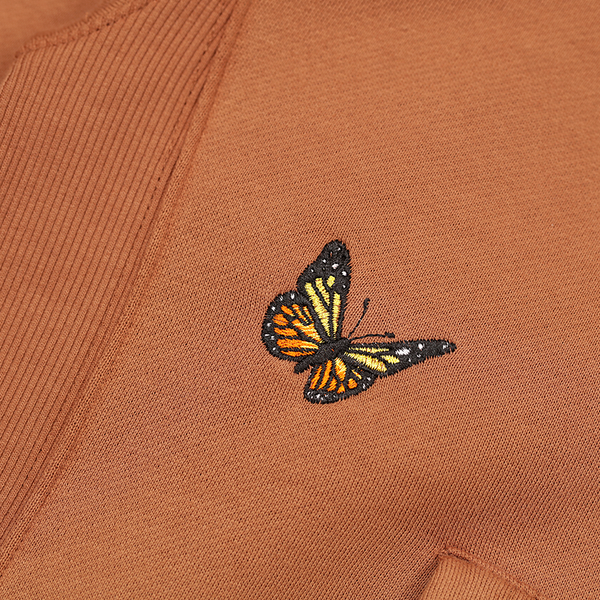 felt - Felt - Butterfly Garden Hoodie - Brown