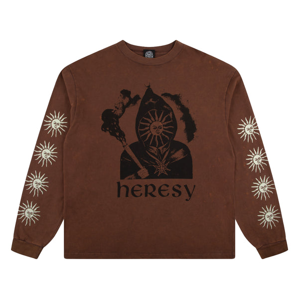 Heresy - Heresy - Sungod Long Sleeve Tee - Brown