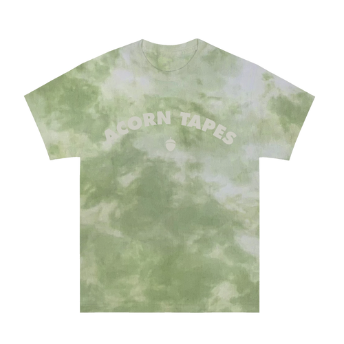 Acorn Tapes - Classic Arch Logo Hand Dyed Tee - Green