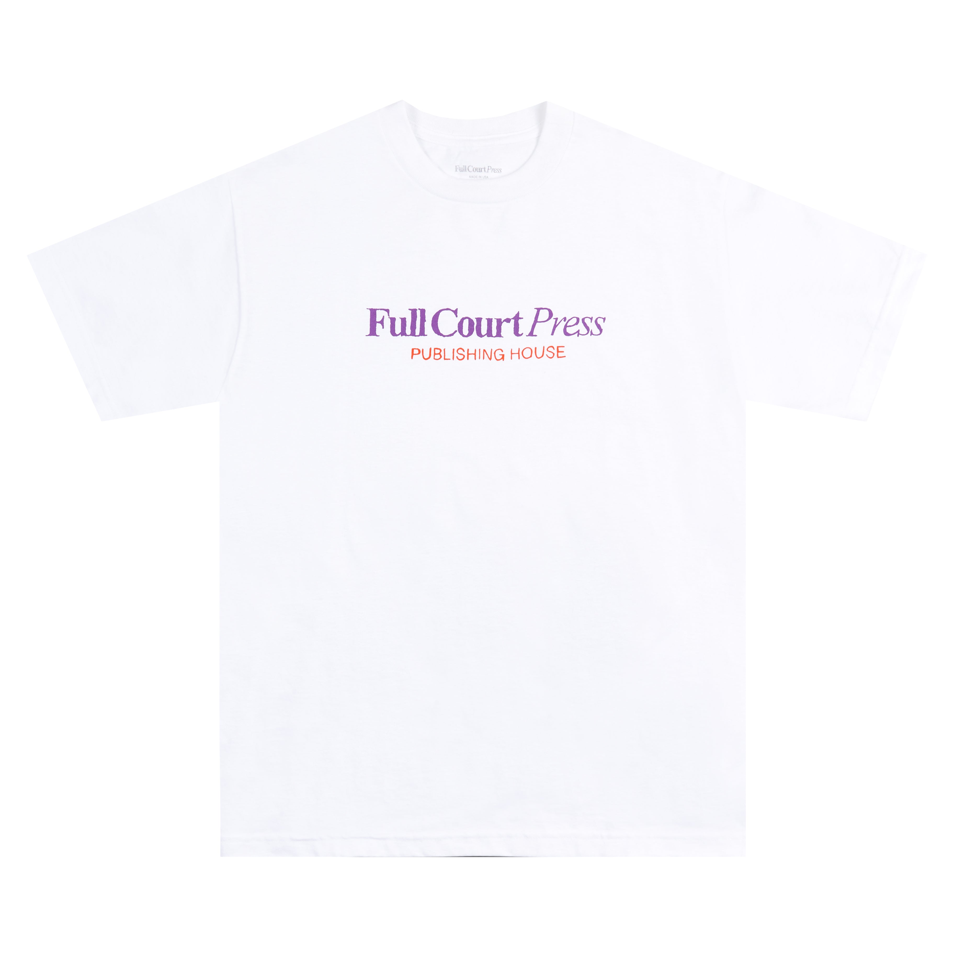 Full Court Press - Full Court Press - Logo Tee - White