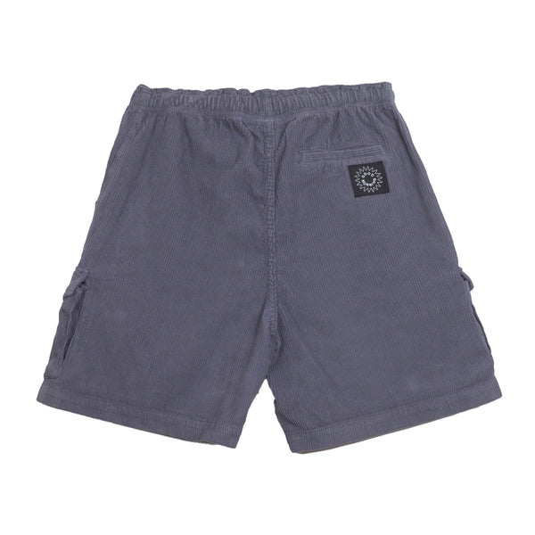 Good Morning Tapes - Good Morning Tapes - Cord Cargo Shorts - Salty Blue