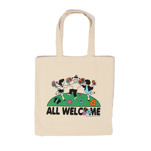 Good Morning Tapes - All Welcome Tote Bag - Natural