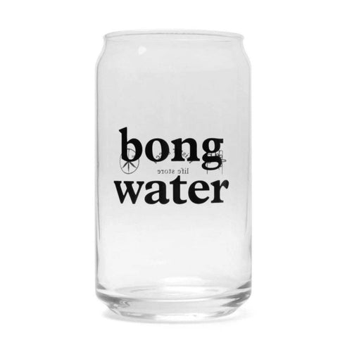 Mister Green - 16oz "Bong Water" Can Glass
