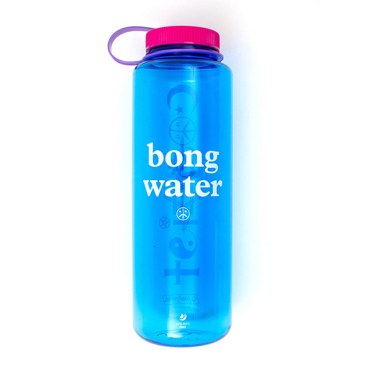 Mister Green - Mister Green - Coexist Bong Water™ Classic Nalgene Bottle - Blue