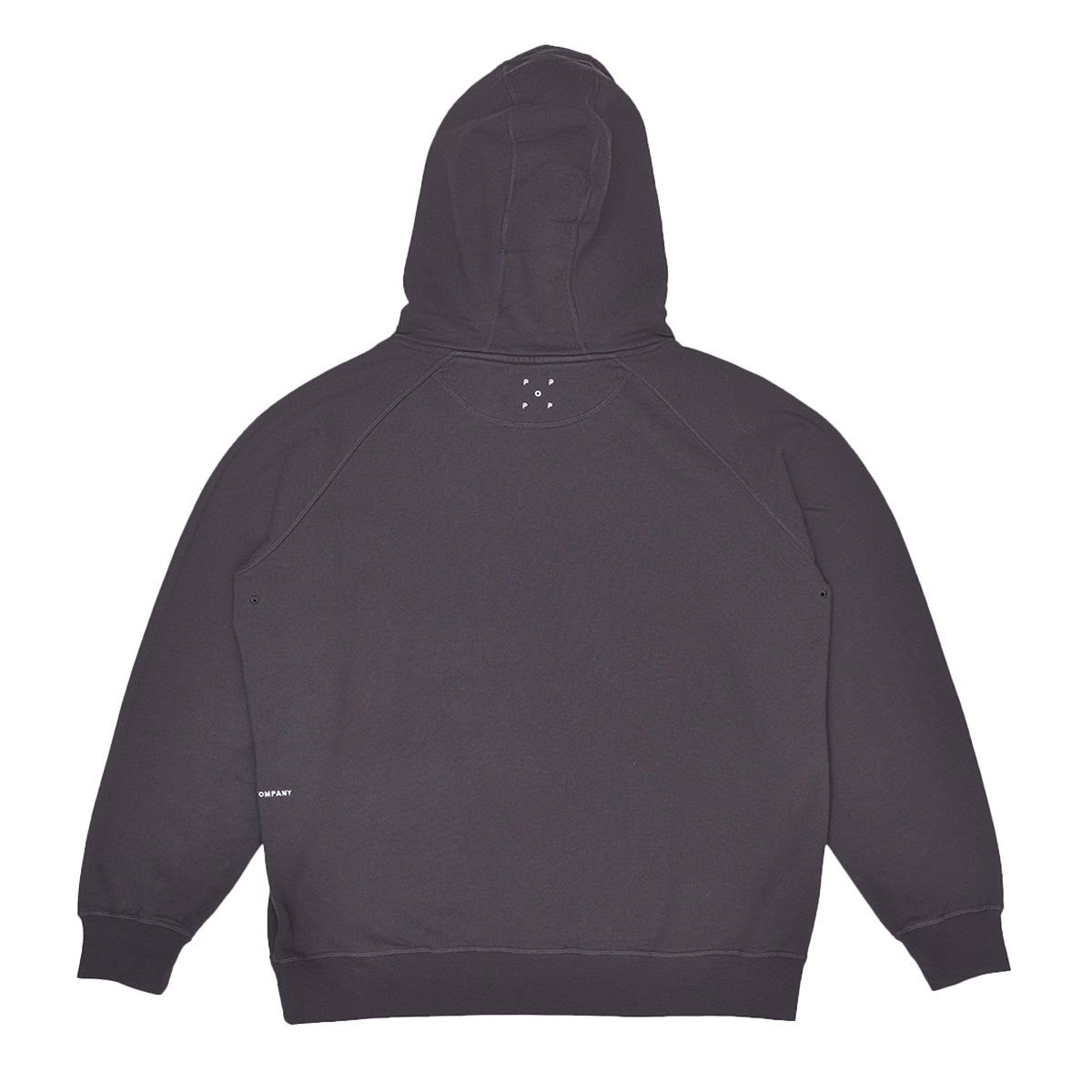 Pop Trading Company - Pop Trading Co - Arch Hooded Sweat - Anthracite