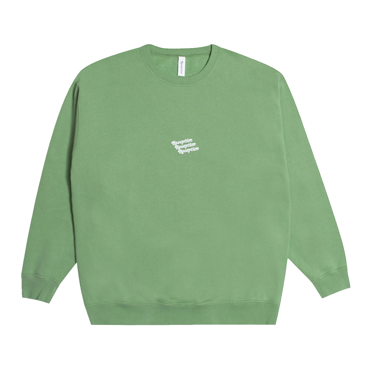 Reception - Reception -Core Logo Sweatshirt - Sage Green
