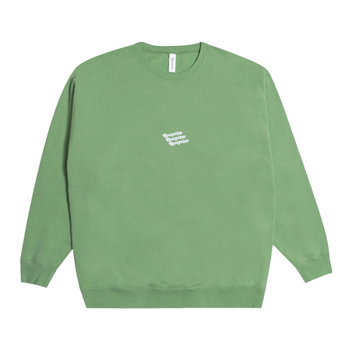 Reception -Core Logo Sweatshirt - Sage Green