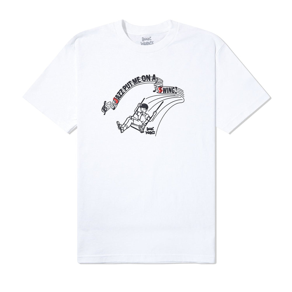 Book Works - Book Works - Swing Tee - White