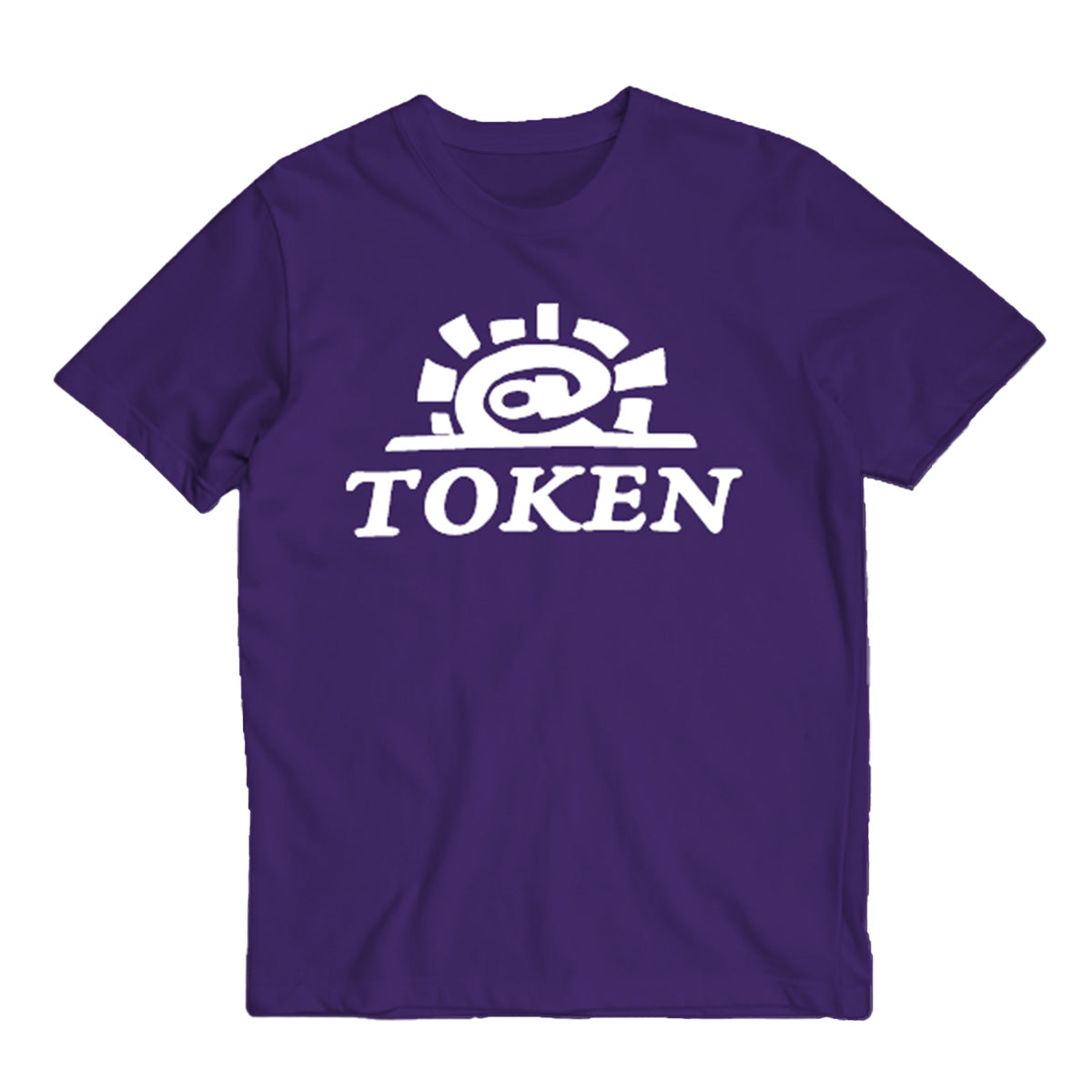 Token x Always do What You Should Do - Token x @lways -Large Logo Tee - Purple