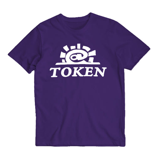 Token x @lways -Large Logo Tee - Purple