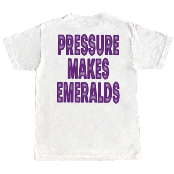 Emerald Worldwide - Emerald Worldwide - Pressure Tee - White